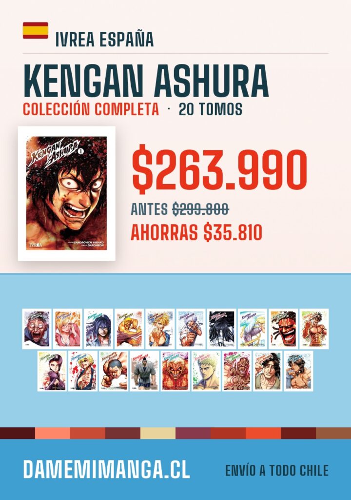 Kengan Ashura Colección Completa (20 tomos) – Ivrea España