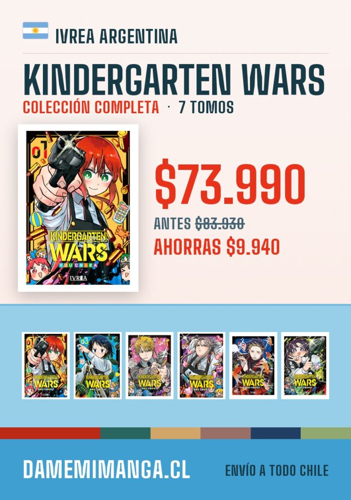 Kindergarten Wars Colección Completa (7 tomos) – Ivrea Argentina