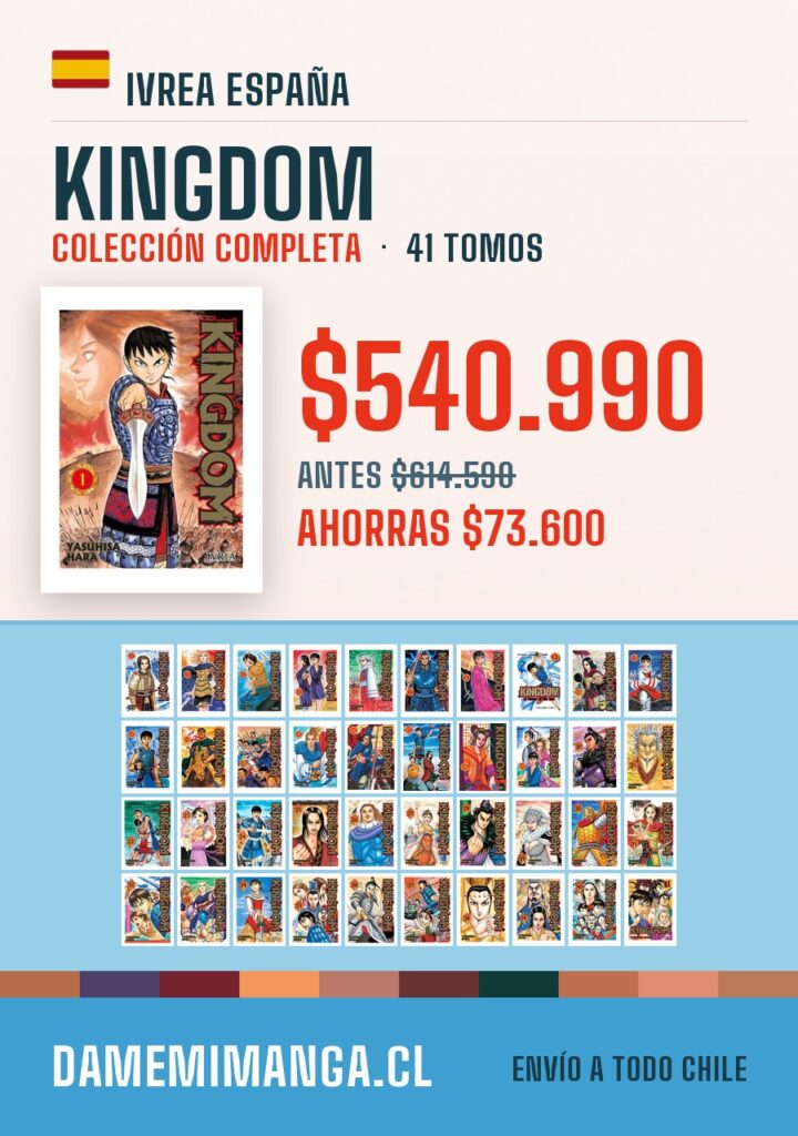 Kingdom Colección Completa (41 tomos) – Ivrea España