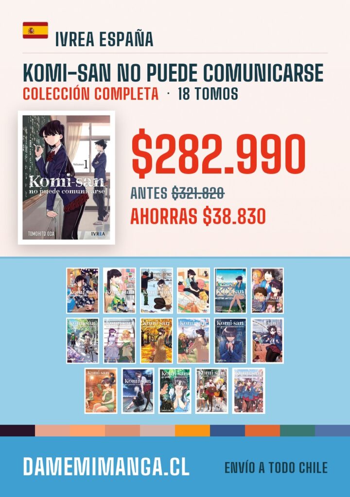 Komi-San No Puede Comunicarse Colección Completa (18 tomos) – Ivrea España