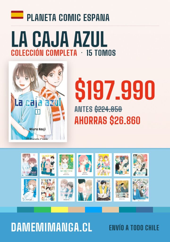 La Caja Azul Colección Completa (15 tomos) – Planeta Comic Espana