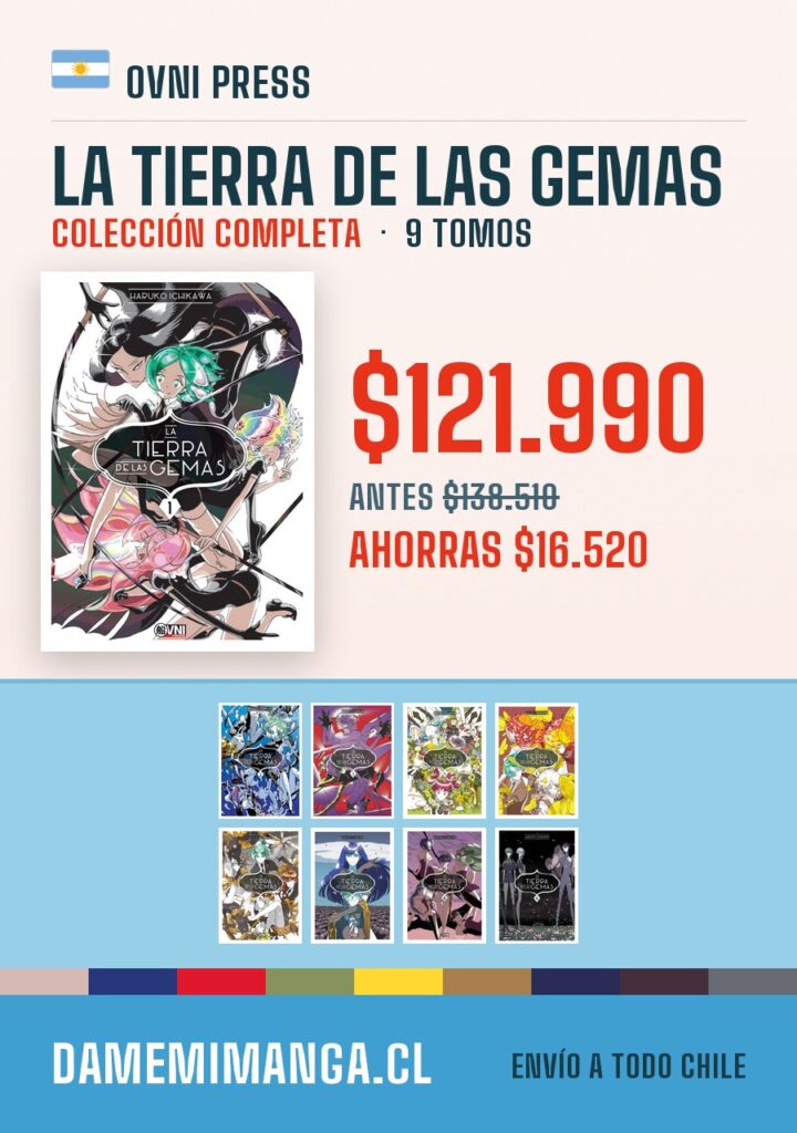 La Tierra de Las Gemas Colección Completa (9 tomos) – Ovni Press