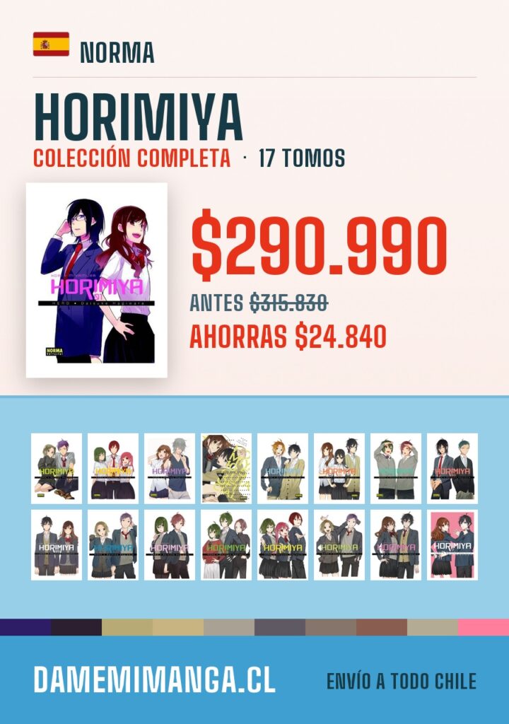 HORIMIYA Colección Completa (17 tomos) – Norma