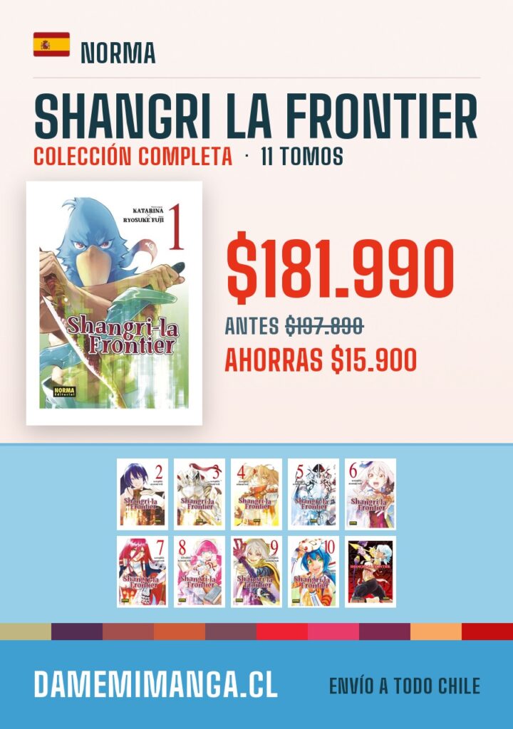Shangri La Frontier Colección Completa (11 tomos) – Norma