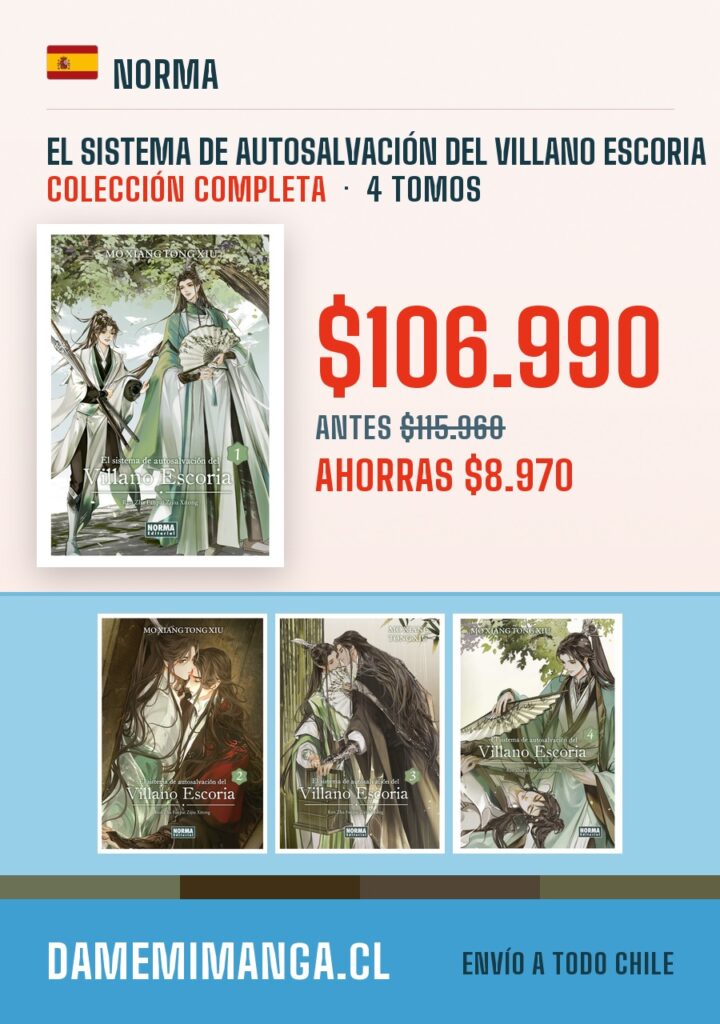 El sistema de autosalvación del villano escoria Colección Completa (4 tomos) – Norma