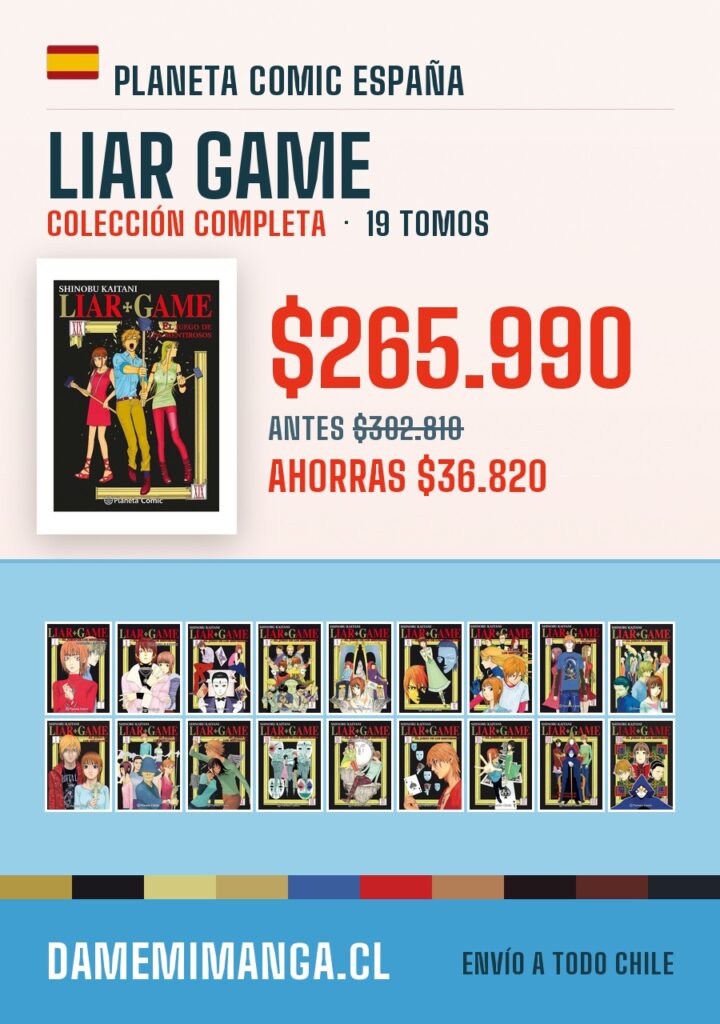 Liar Game Colección Completa (19 tomos) – Planeta Comic España