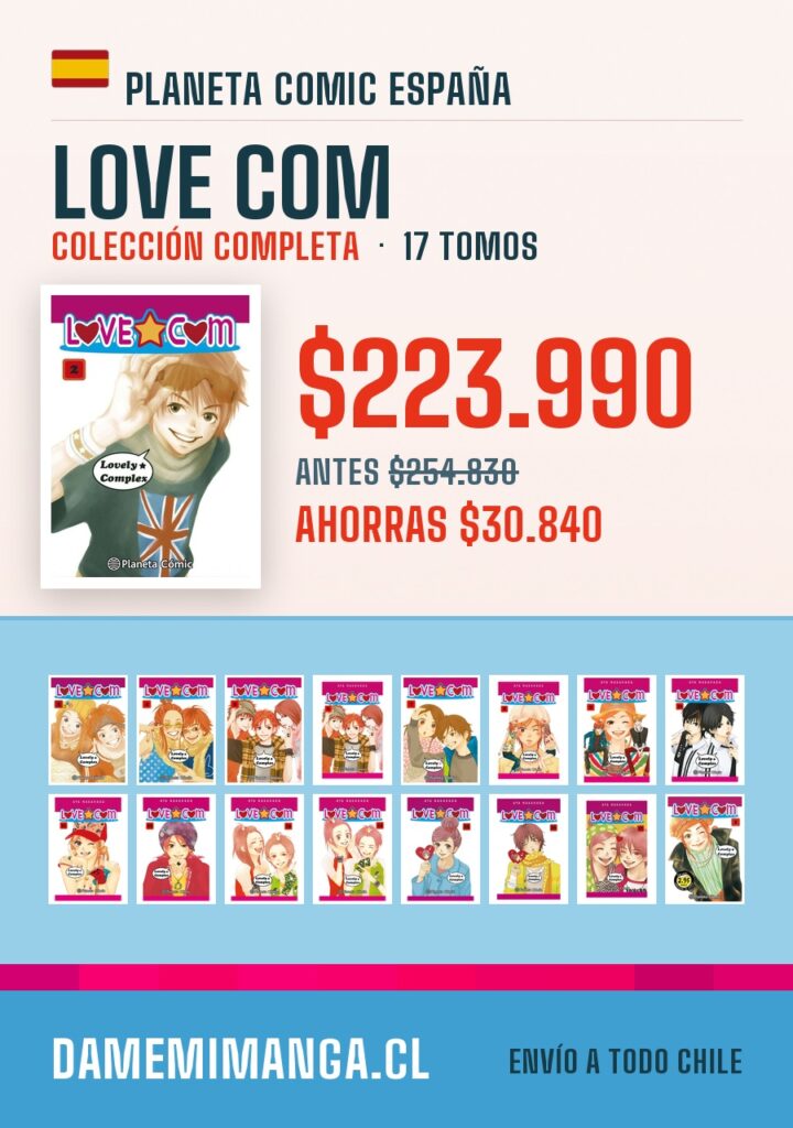 Love Com Colección Completa (17 tomos) – Planeta Comic España
