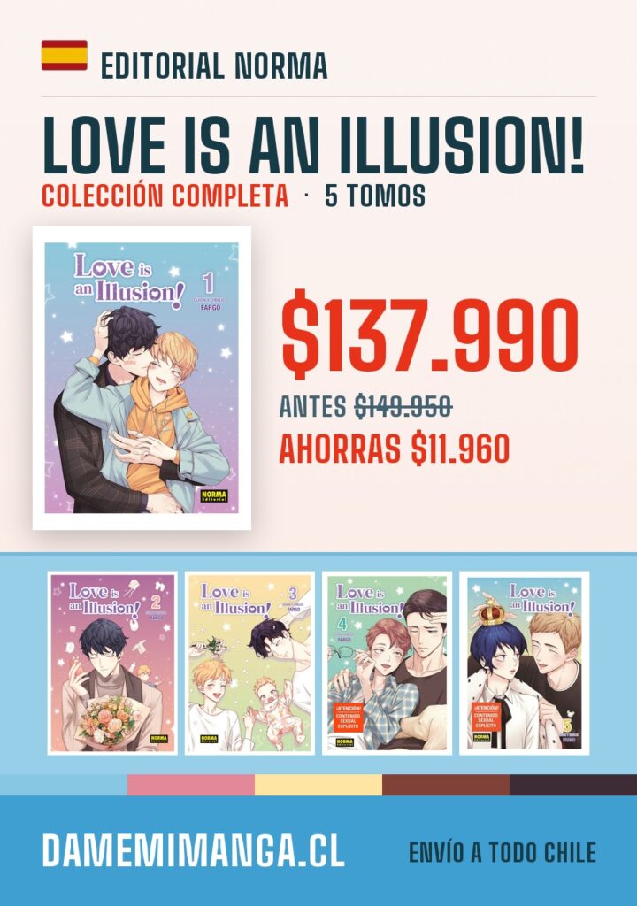 Love Is an Illusion! Colección Completa (5 tomos) – Editorial Norma