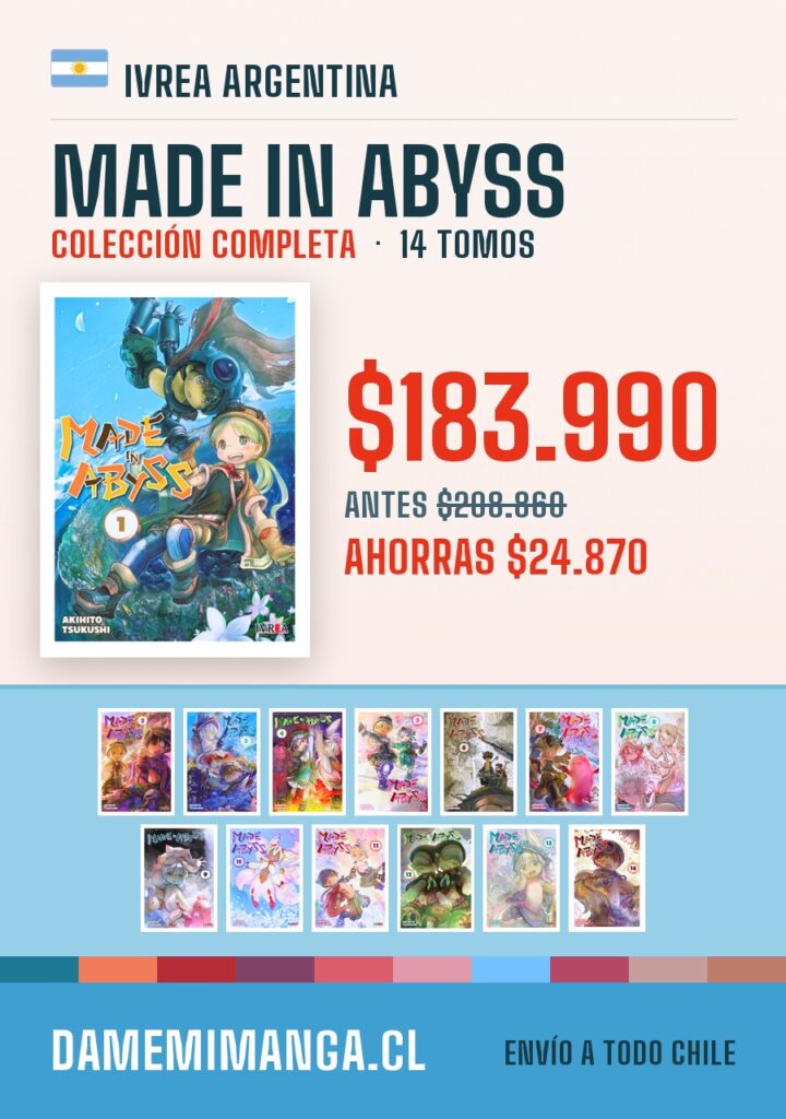 Made In Abyss Colección Completa (14 tomos) – Ivrea Argentina