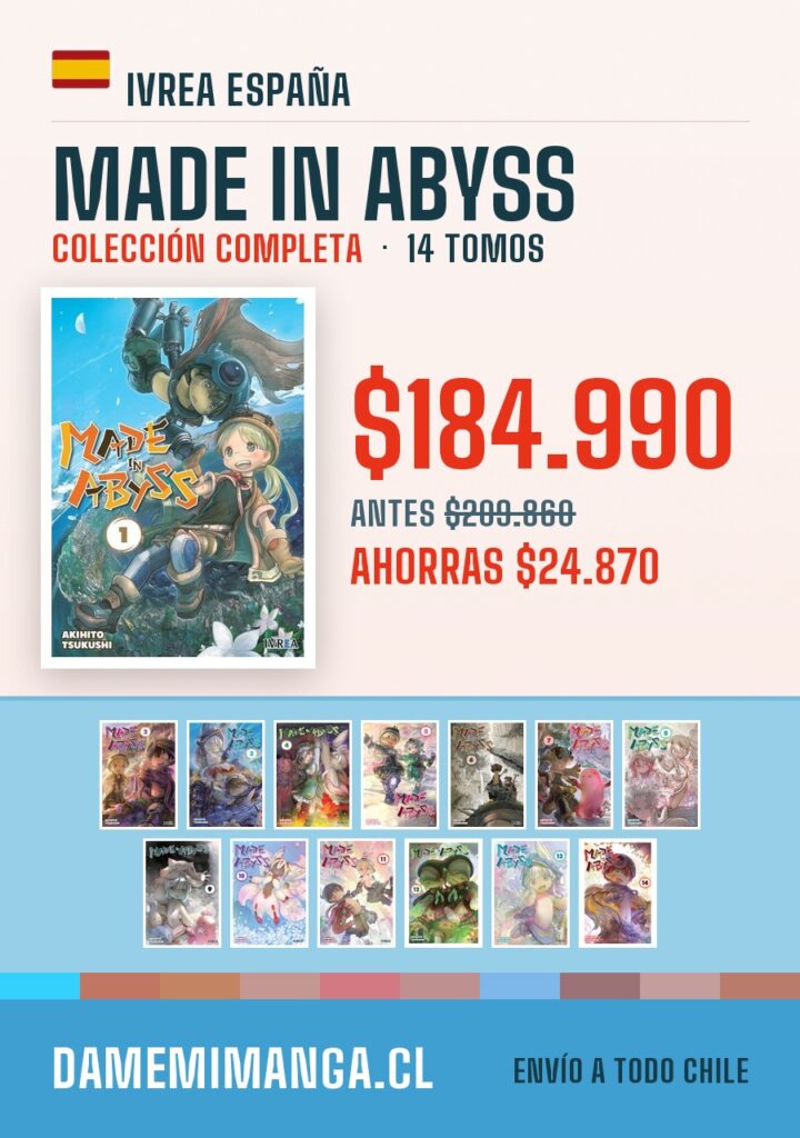 Made In Abyss Colección Completa (14 tomos) – Ivrea España