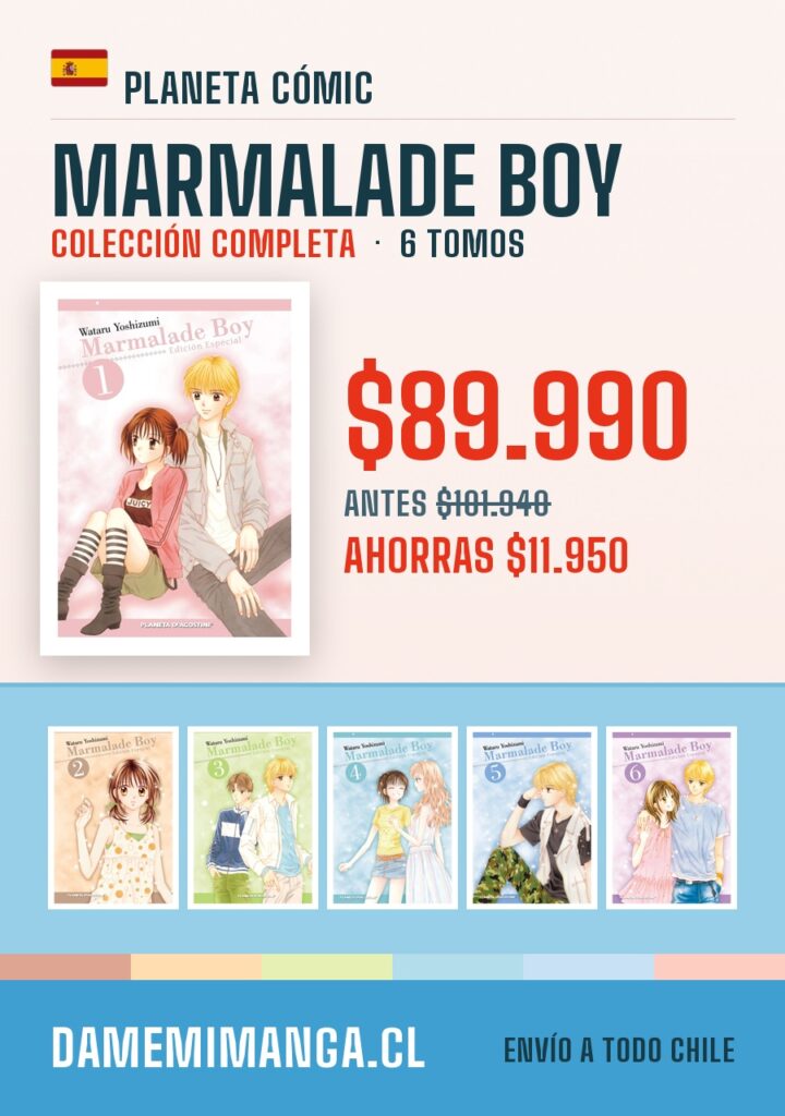 Marmalade Boy Colección Completa (6 tomos) – Planeta Cómic