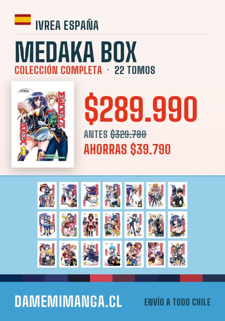 Medaka Box Colección Completa (22 tomos) – Ivrea España
