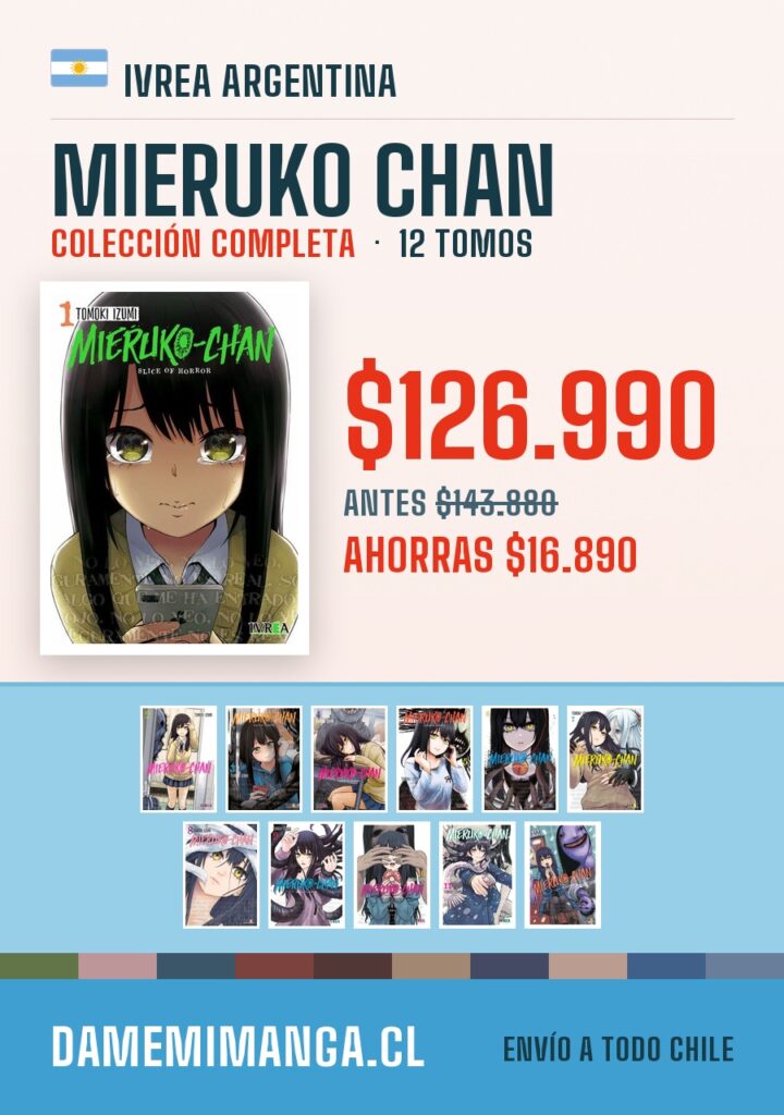 Mieruko Chan Colección Completa (12 tomos) – Ivrea Argentina