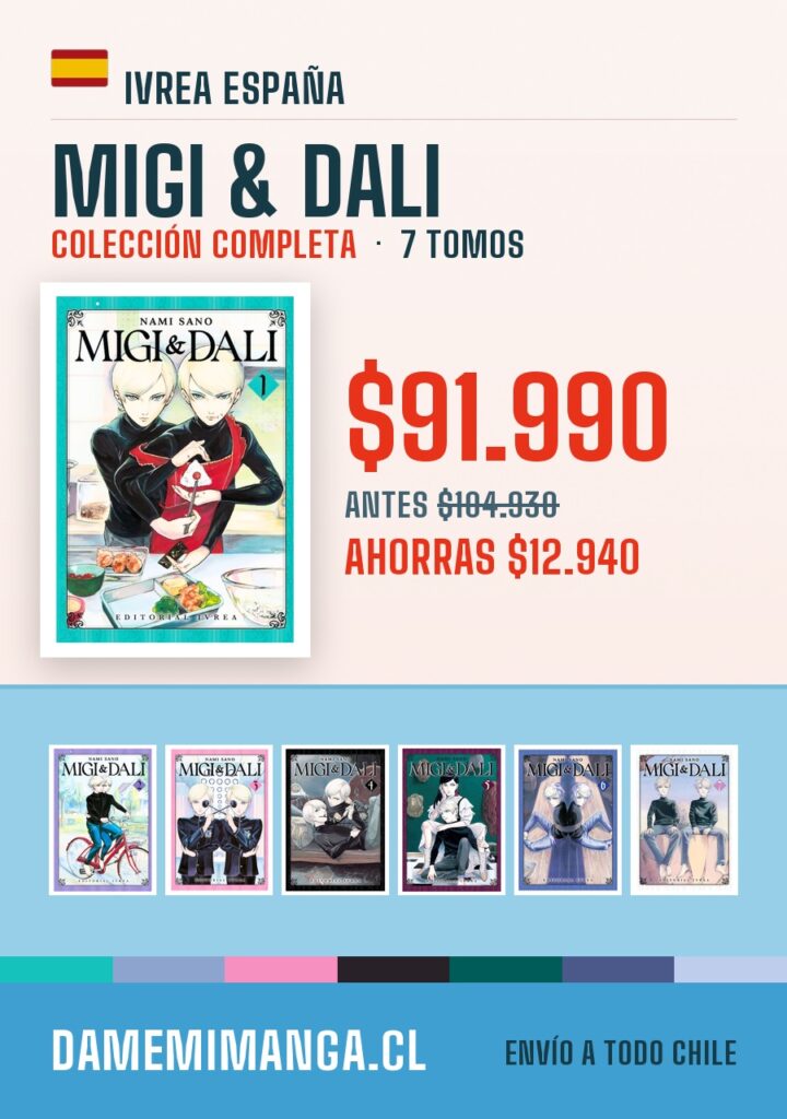 Migi & Dali Colección Completa (7 tomos) – Ivrea España
