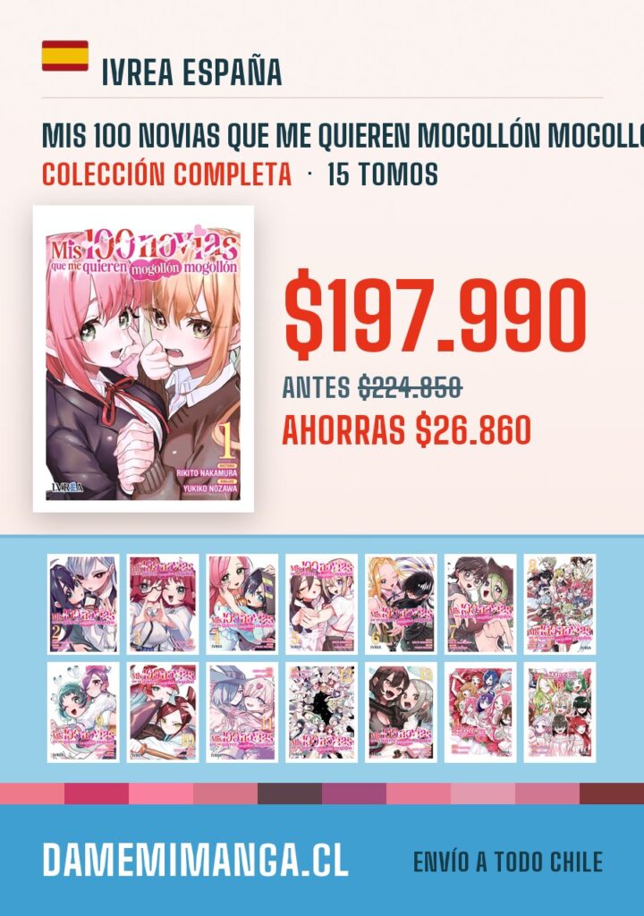 Mis 100 Novias Que Me Quieren Mogollón Mogollón Colección Completa (15 tomos) – Ivrea España