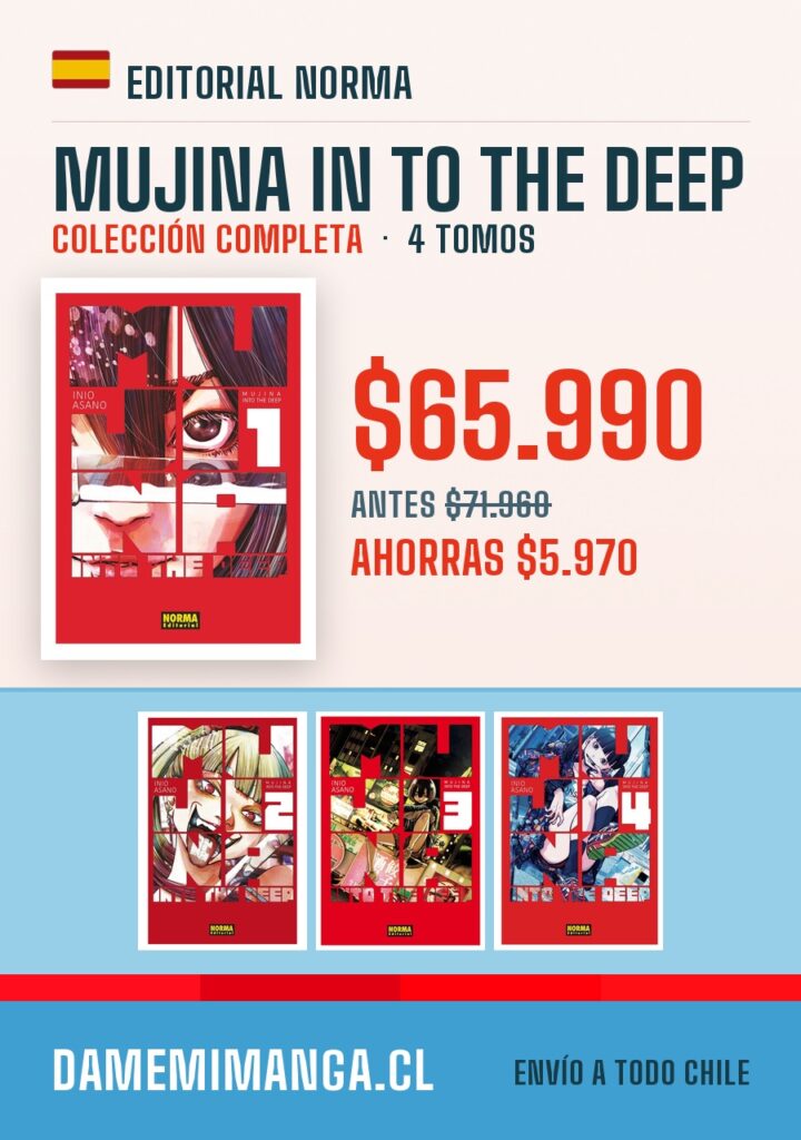 Mujina in to the Deep Colección Completa (4 tomos) – Editorial Norma