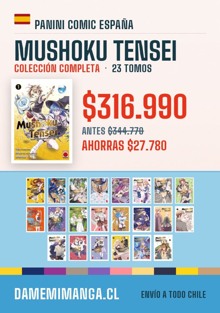 Mushoku Tensei Colección Completa (23 tomos) – Panini Comic España