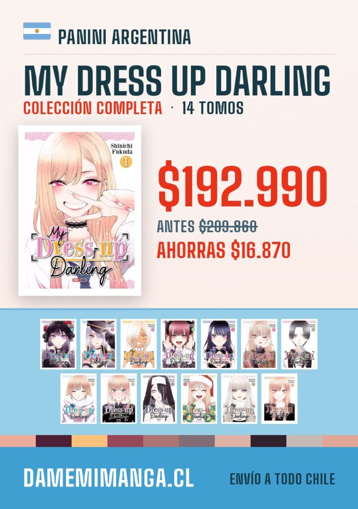 My Dress Up Darling Colección Completa (14 tomos) – Panini Argentina