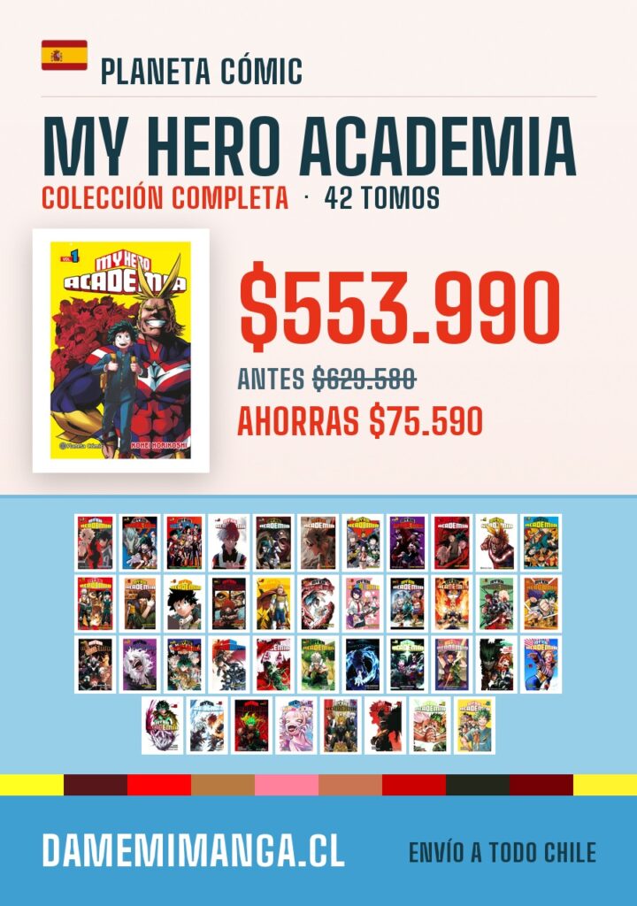 My Hero Academia Colección Completa (42 tomos) – Planeta Cómic
