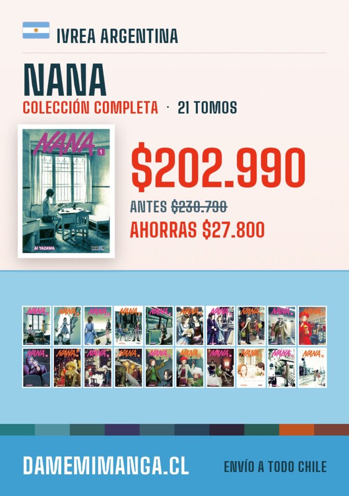Nana Colección Completa (21 tomos) – Ivrea Argentina