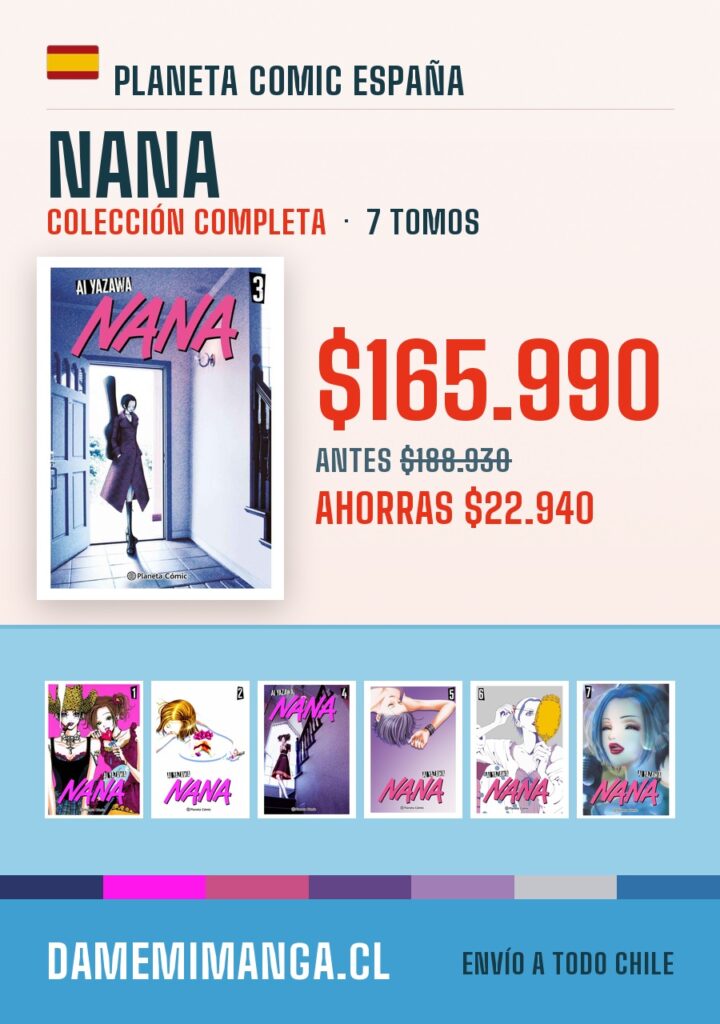 Nana Colección Completa (7 tomos) – Planeta Comic España