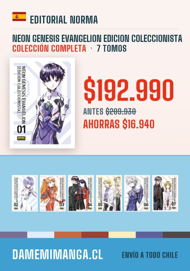 Neon Genesis Evangelion Edicion Coleccionista Colección Completa (7 tomos) – Editorial Norma