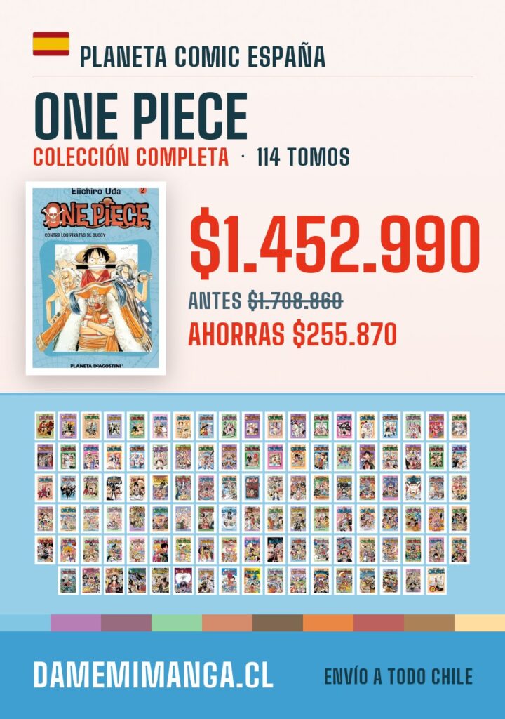 One Piece Colección Completa (114 tomos) – Planeta Comic España