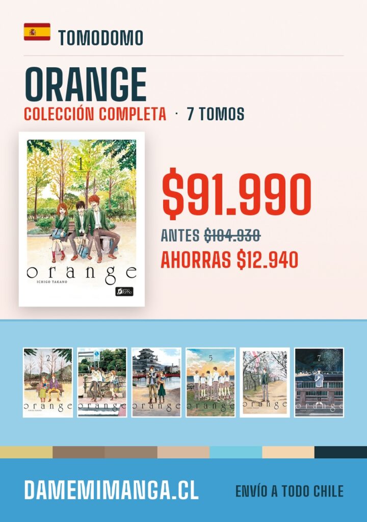 Orange Colección Completa (7 tomos) – Tomodomo