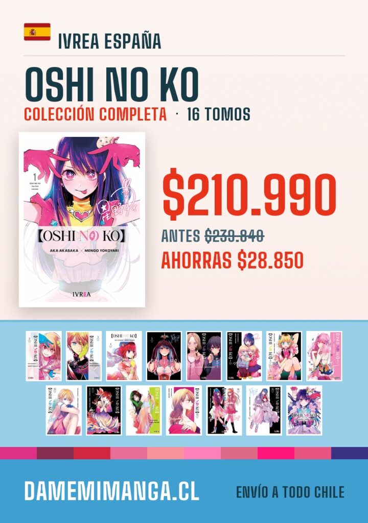 Oshi No Ko Colección Completa (16 tomos) – Ivrea España