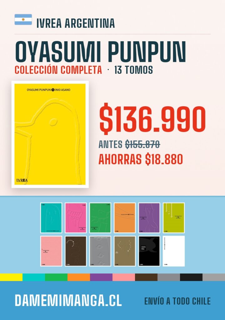 Oyasumi Punpun Colección Completa (13 tomos) – Ivrea Argentina