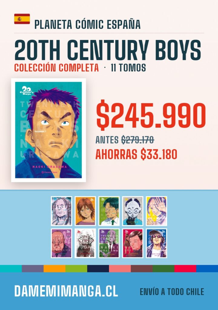20Th Century Boys Colección Completa (11 tomos) – Planeta Cómic España