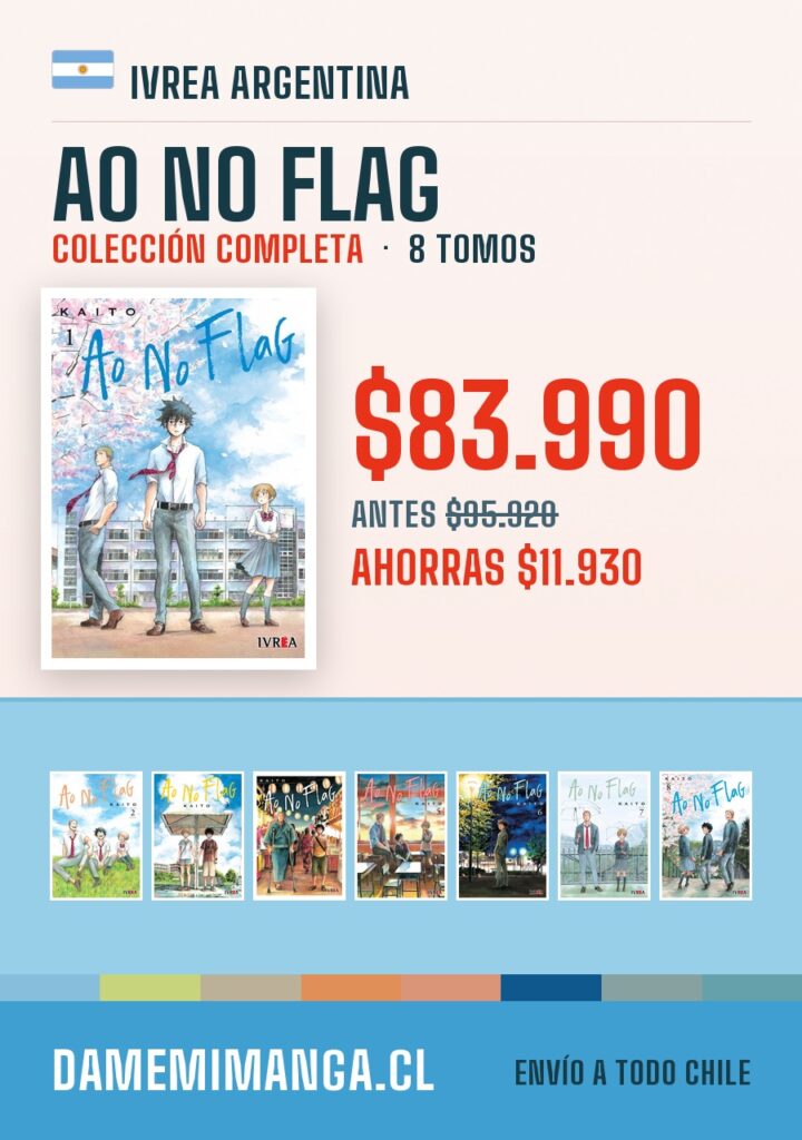 Ao No Flag Colección Completa (8 tomos) – Ivrea Argentina
