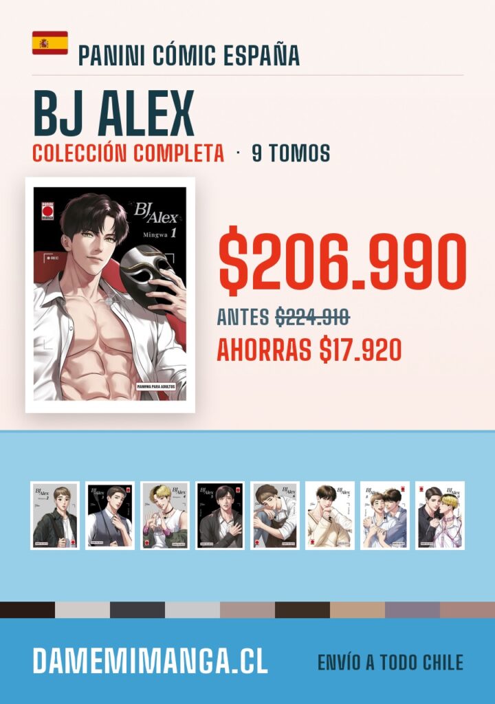Bj Alex Colección Completa (9 tomos) – Panini Cómic España