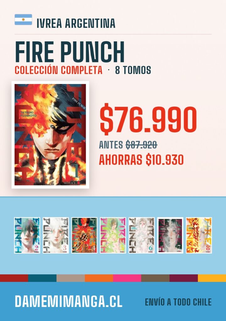 Fire Punch Colección Completa (8 tomos) – Ivrea Argentina