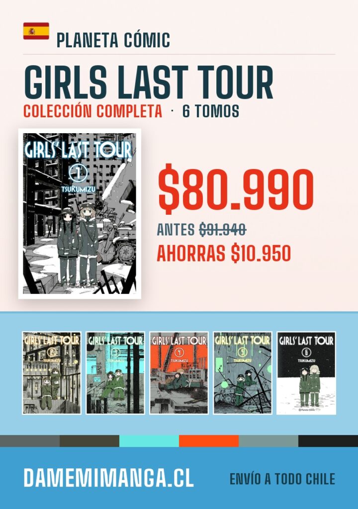 Girls Last Tour Colección Completa (6 tomos) – Planeta Cómic