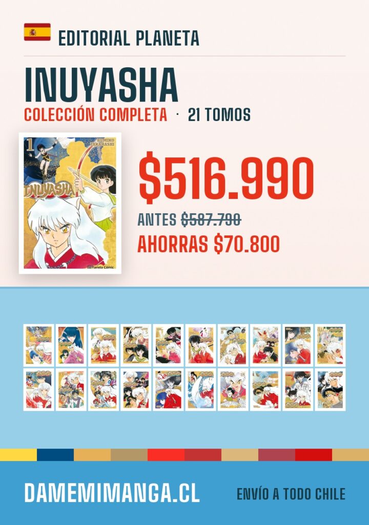Inuyasha Colección Completa (21 tomos) – Editorial Planeta