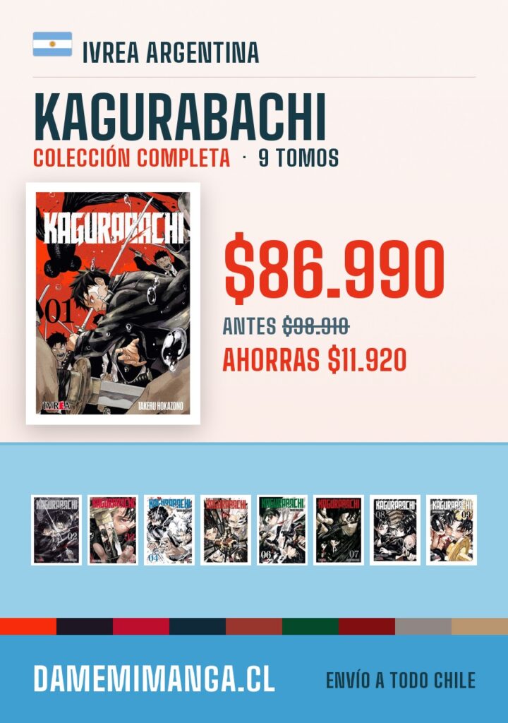 Kagurabachi Colección Completa (9 tomos) – Ivrea Argentina