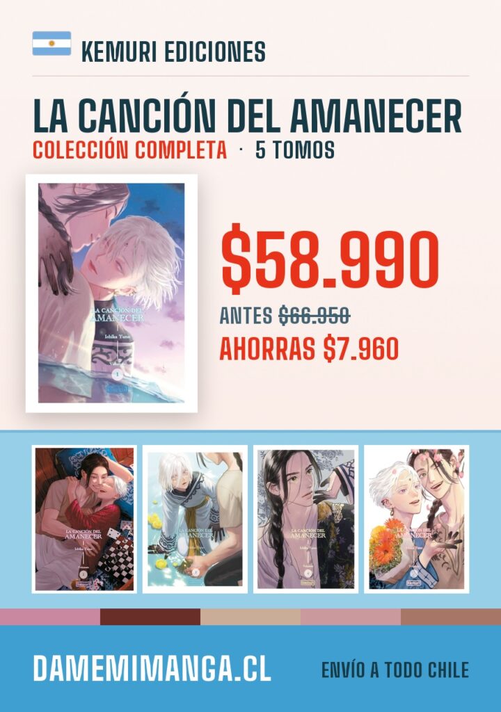 La Cancion Del Amanecer Colección Completa (5 tomos) – Kemuri Ediciones