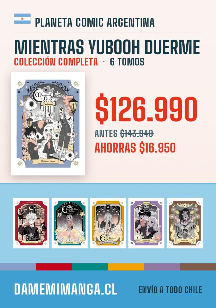 Mientras Yubooh Duerme Colección Completa (6 tomos) – Planeta Comic Argentina