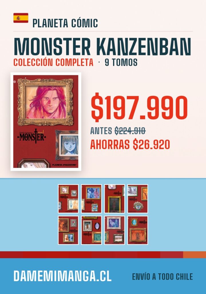 Monster kanzenban Colección Completa (9 tomos) – Planeta Cómic