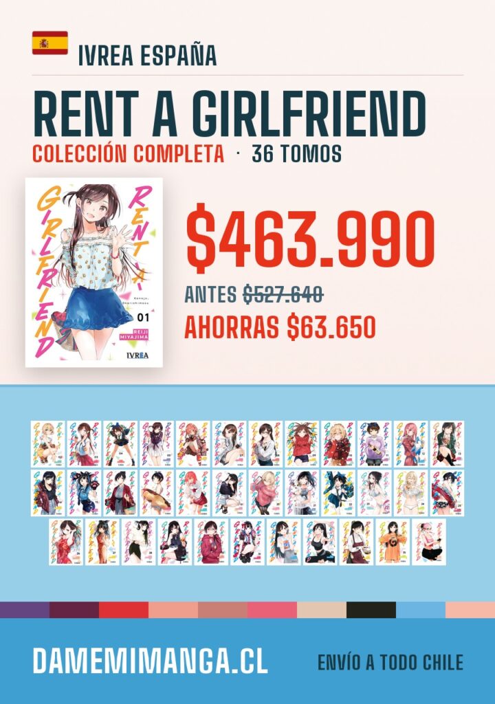 Rent A Girlfriend Colección Completa (36 tomos) – Ivrea España