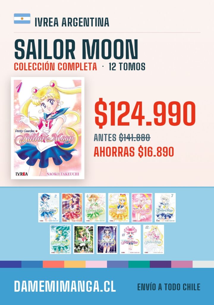 Sailor Moon Colección Completa (12 tomos) – Ivrea Argentina