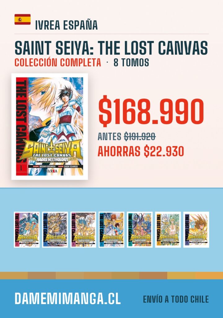 Saint Seiya: The Lost Canvas Colección Completa (8 tomos) – Ivrea España