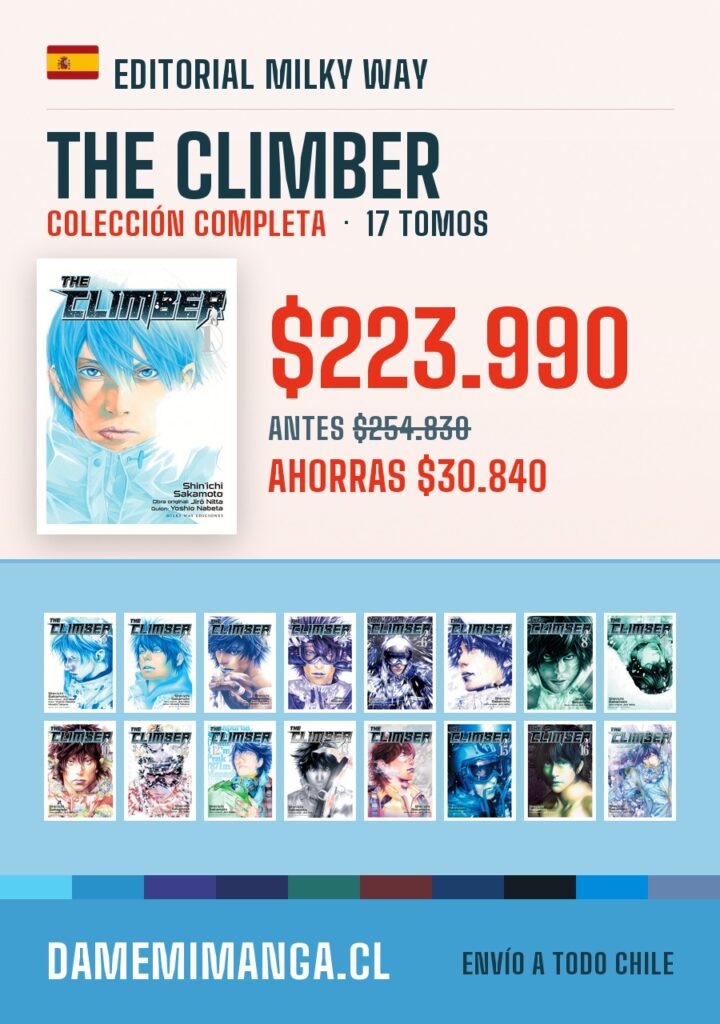 The Climber Colección Completa (17 tomos) – Editorial Milky Way