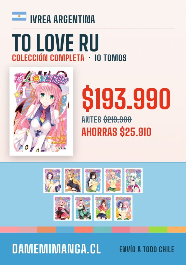 To Love Ru Colección Completa (10 tomos) – Ivrea Argentina