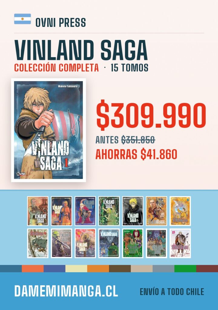 Vinland Saga Colección Completa (15 tomos) – Ovni Press