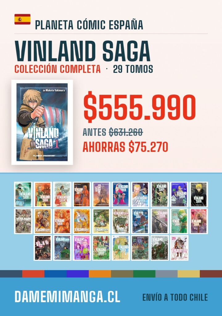 Vinland Saga Colección Completa (29 tomos) – Planeta Cómic España