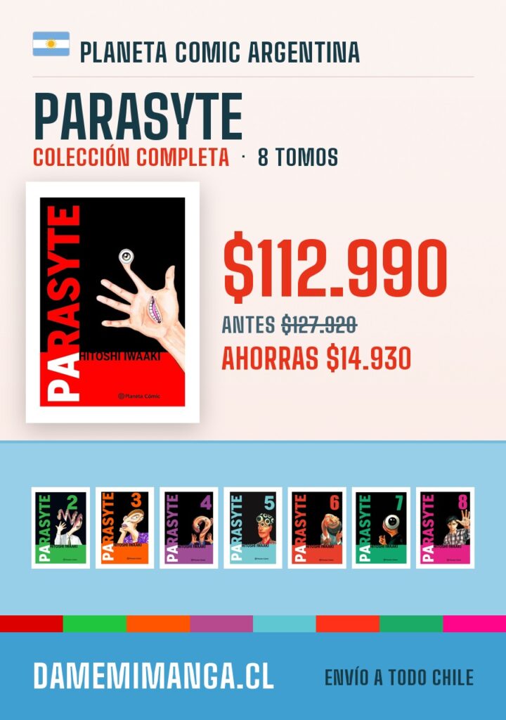 Parasyte Colección Completa (8 tomos) – Planeta Comic Argentina