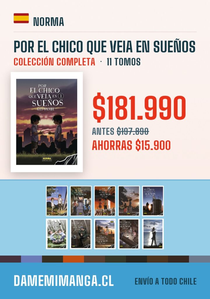 Por El Chico Que Veia En Sueños Colección Completa (11 tomos) – Norma