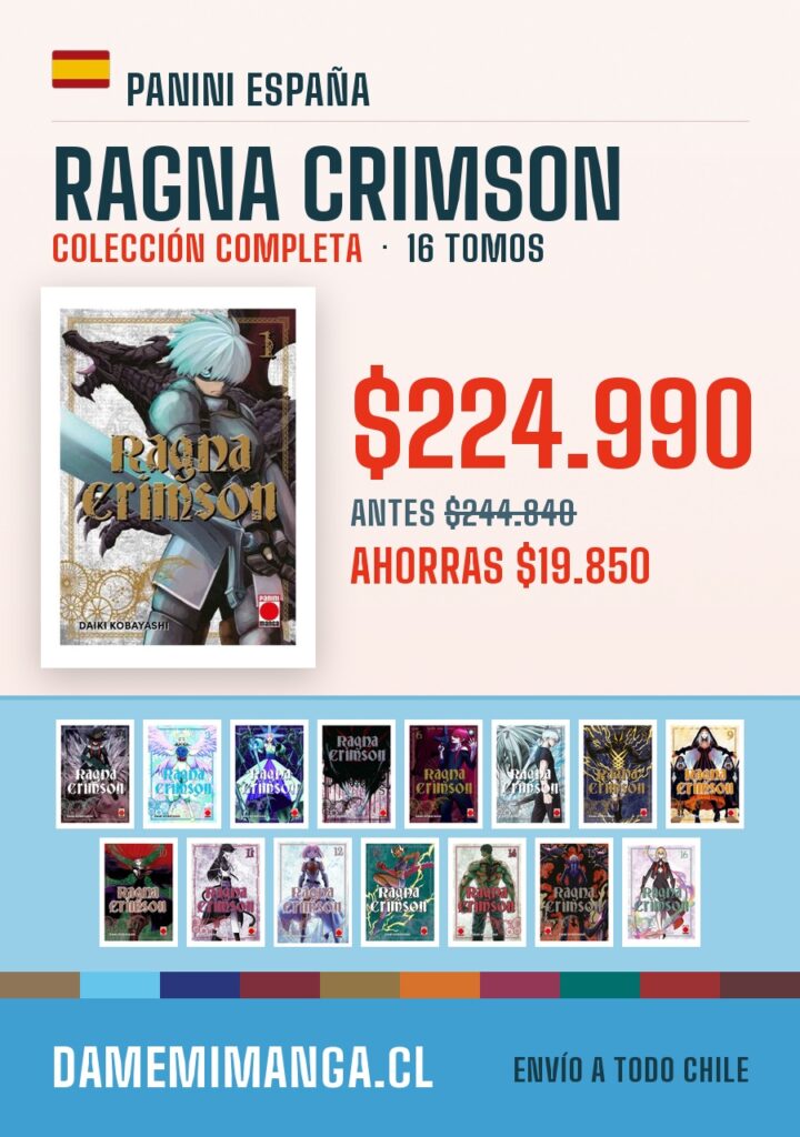 Ragna Crimson Colección Completa (16 tomos) – Panini España